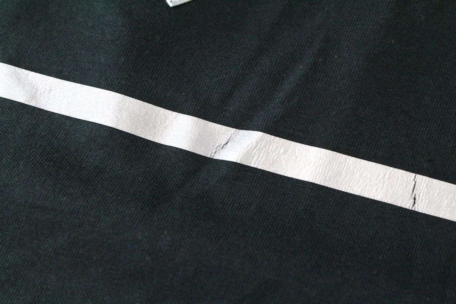 TUCANO URBANO T-TU moteriški marškinėliai M, juodi, su atšvaitu, V formos iškirpte, paspirtukui 