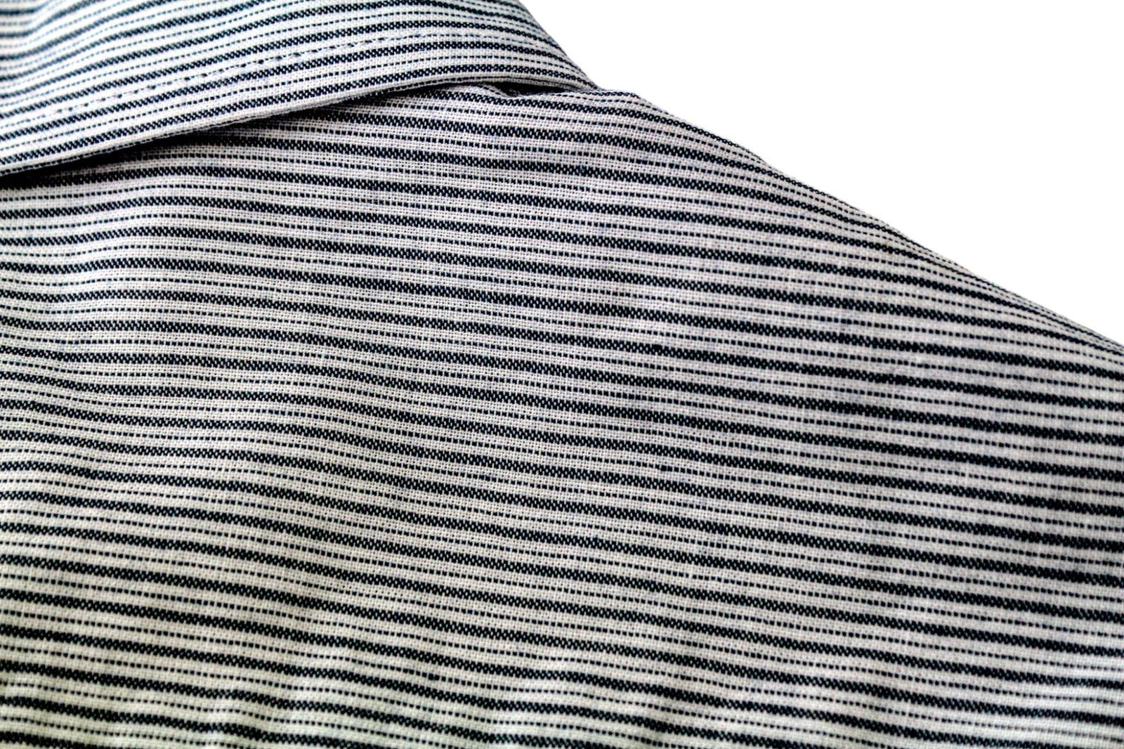 RICHMOND vyriški L dydžio mėlyni dizainerio medvilniniai dryžuoti klasikiniai marškinėliai su siuvinėtu logotipu 