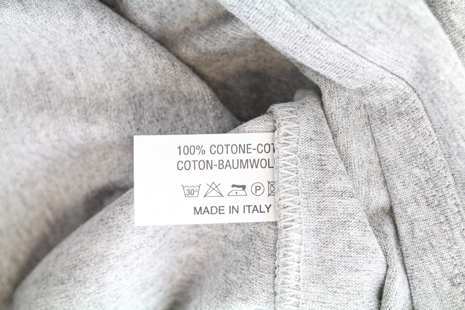 VKING Tattoo Language Men's T-Shirt S Grey Melange Graphic Jersey Pure Cotton