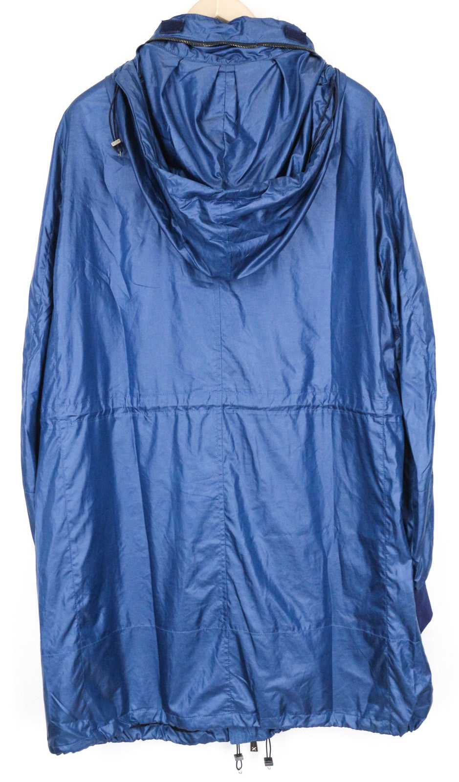 RICHMOND vyriška striukė 48 mėlyna lengva gobtuvu su užtrauktuku ir ilgomis rankovėmis 