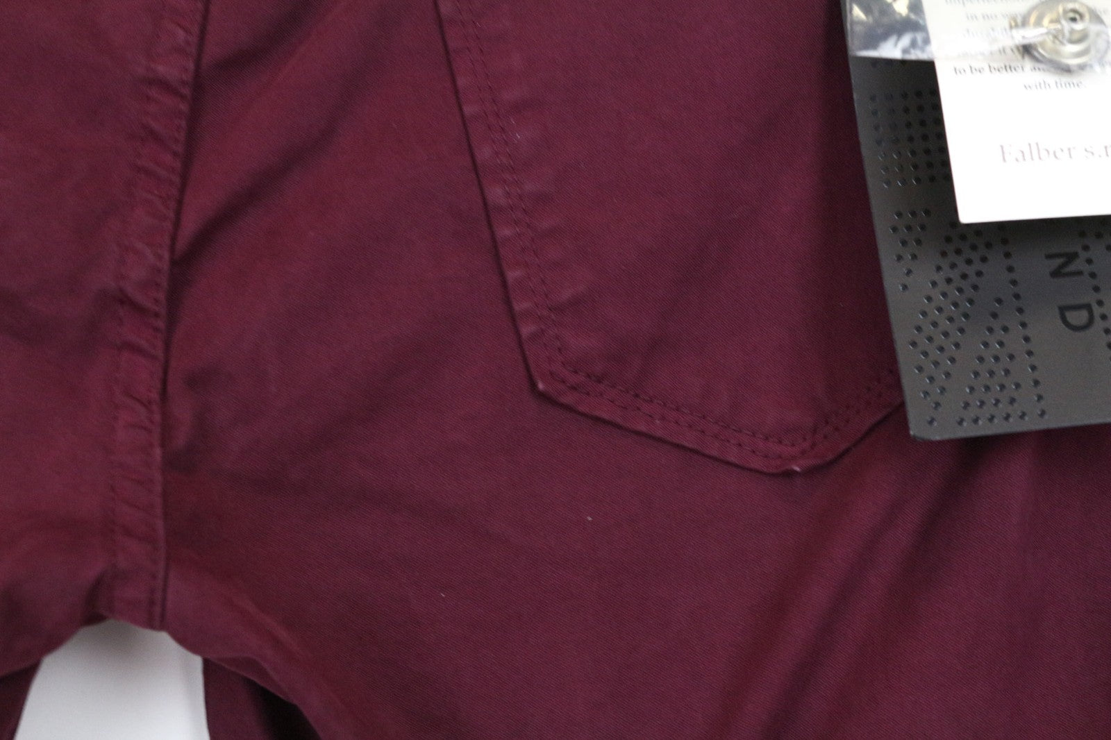 RICHMOND Punk moteriškos kelnės 28 violetinės, plonos, tamprios, medvilninės, plokščio priekio, laisvalaikio stiliaus 