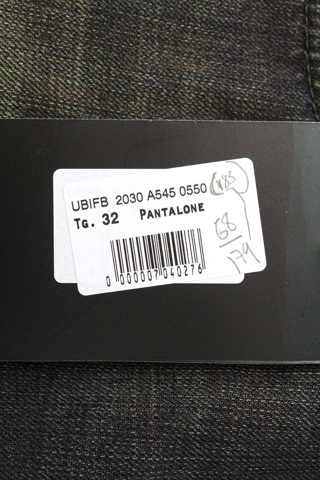 RICHMOND vyriški džinsai W32 tamsiai mėlyni, sendinto stiliaus, aptempti, žemo juosmens, grynos medvilnės 