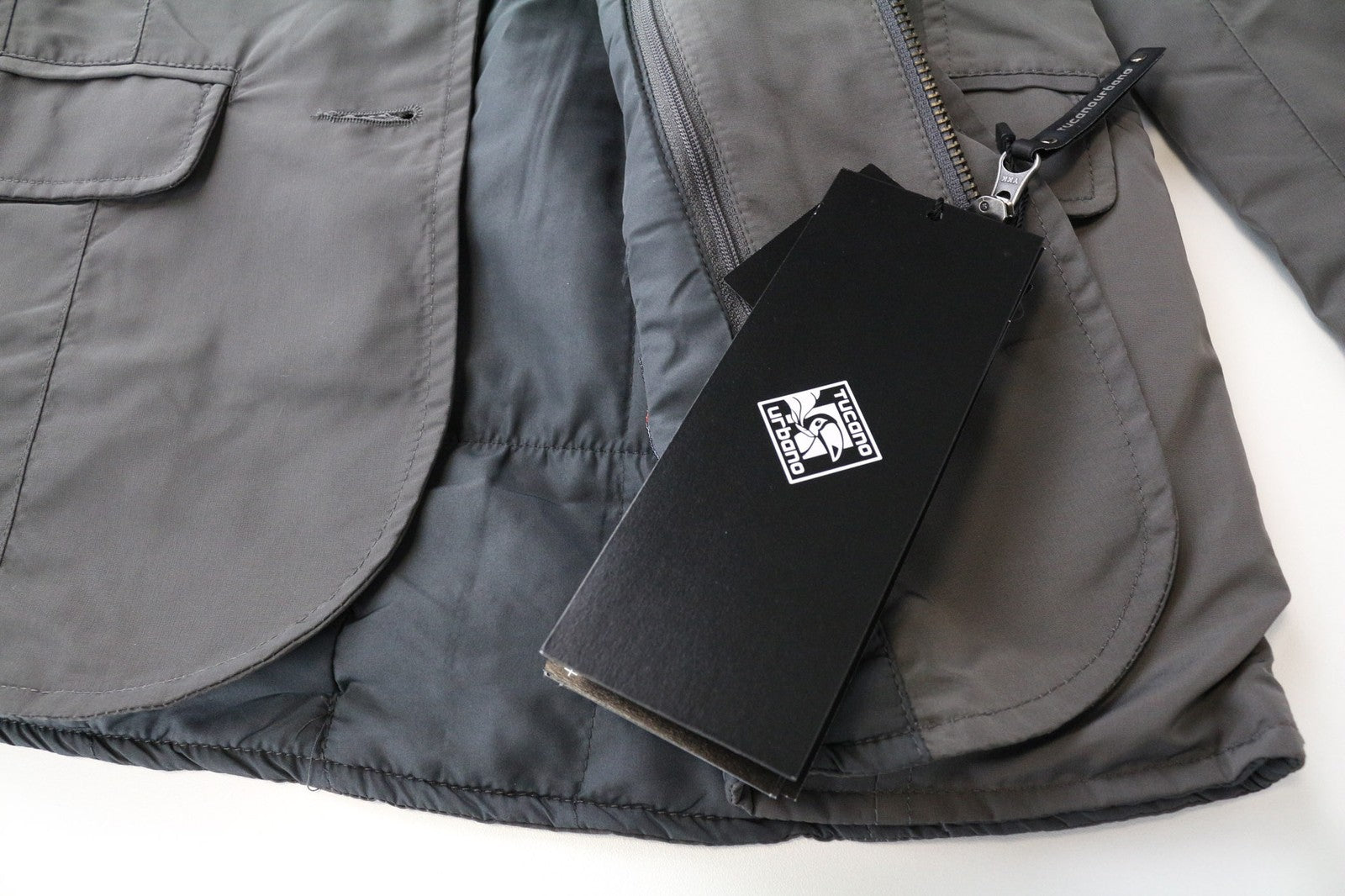 TUCANO URBANO Freccia moteriška striukė XS pilka su vandeniui atspariu pamušalu 