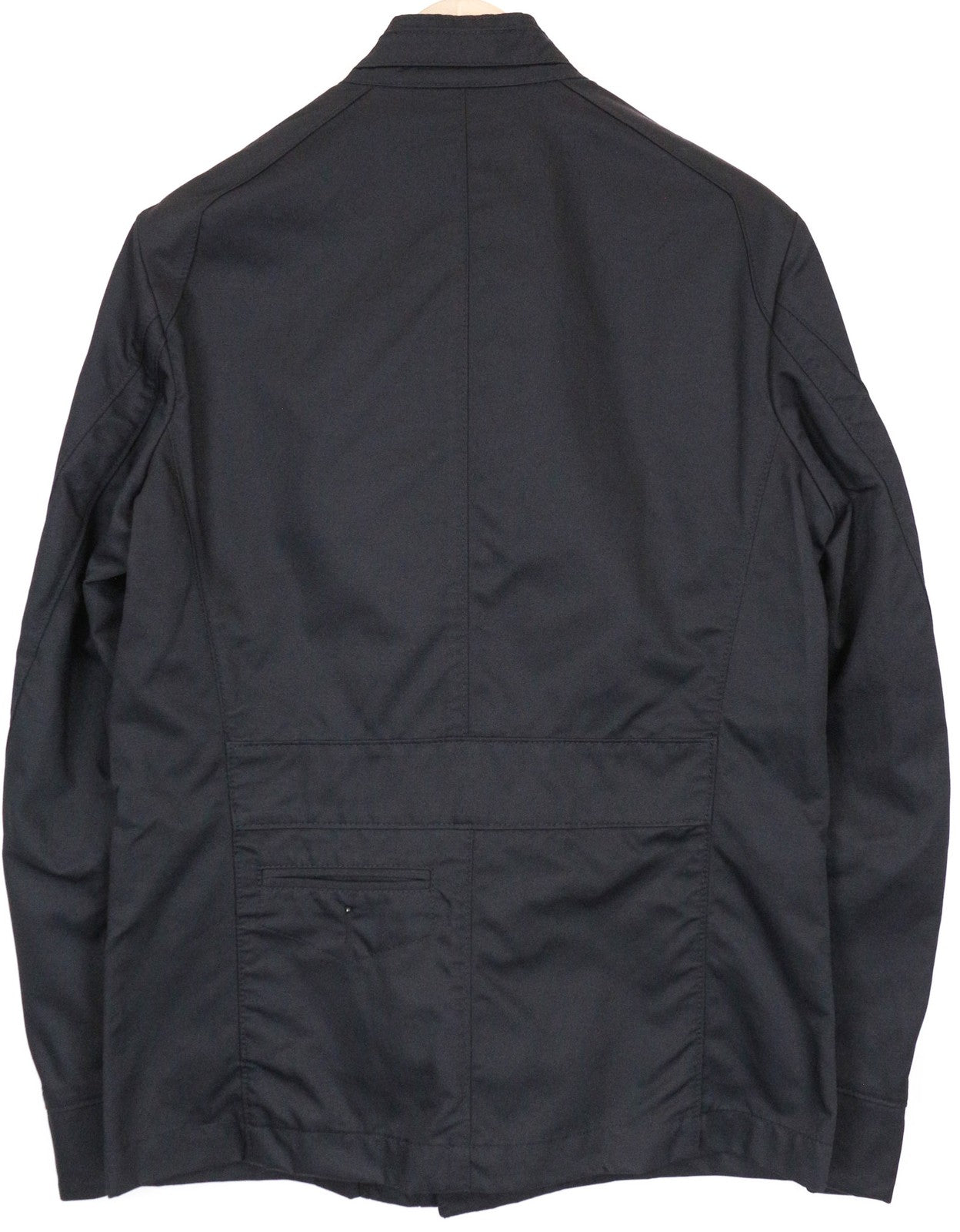 RICHMOND vyriška striukė, UK16, tamsiai mėlyna, lengva, užtrauktuku užsegama medvilnės mišinio viršutinių drabužių dalis 