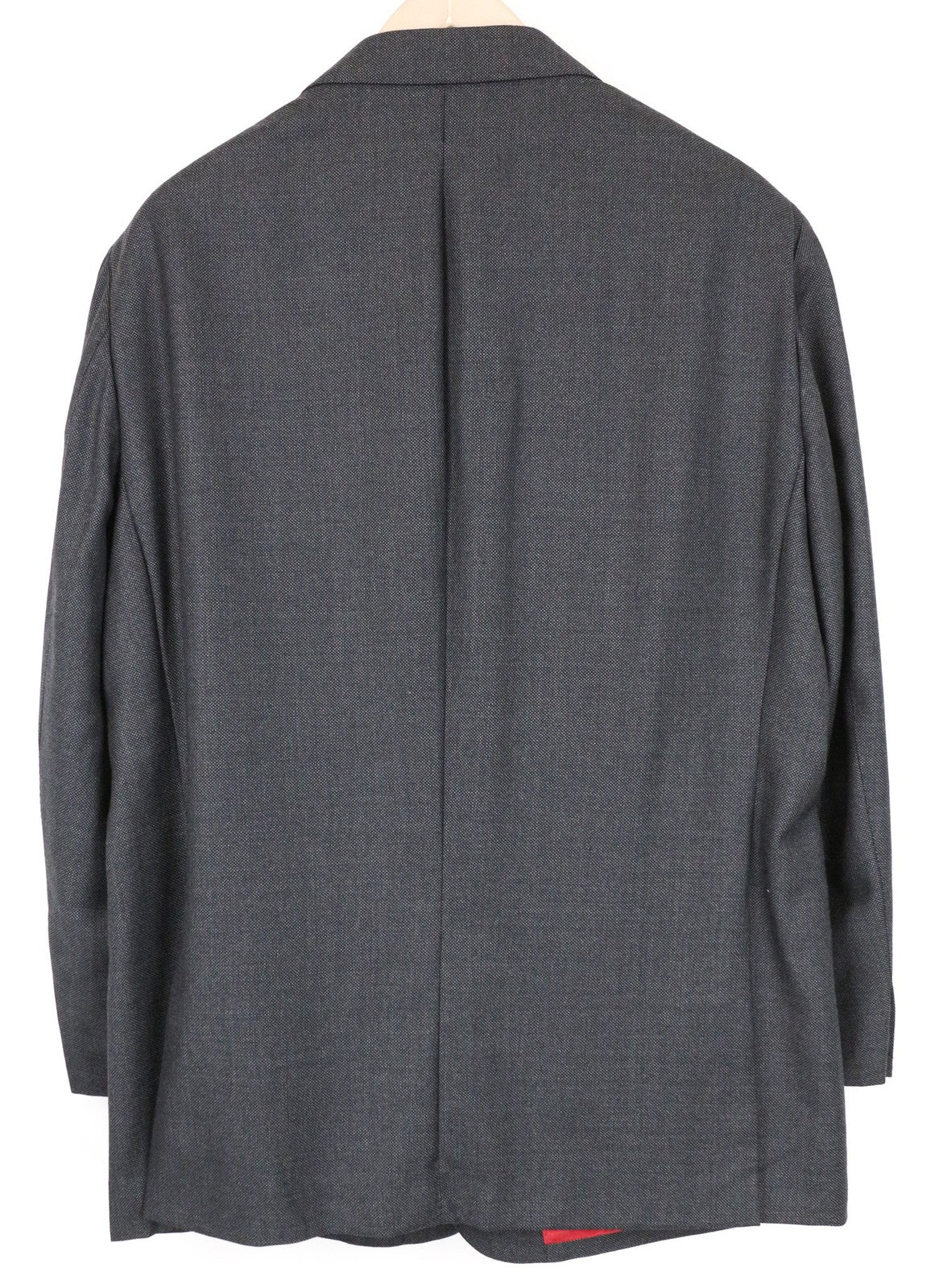 SUITSUPPLY Sienna Men Blazer UK48S Grey Birdseye Check Wool Classic Formal Notch