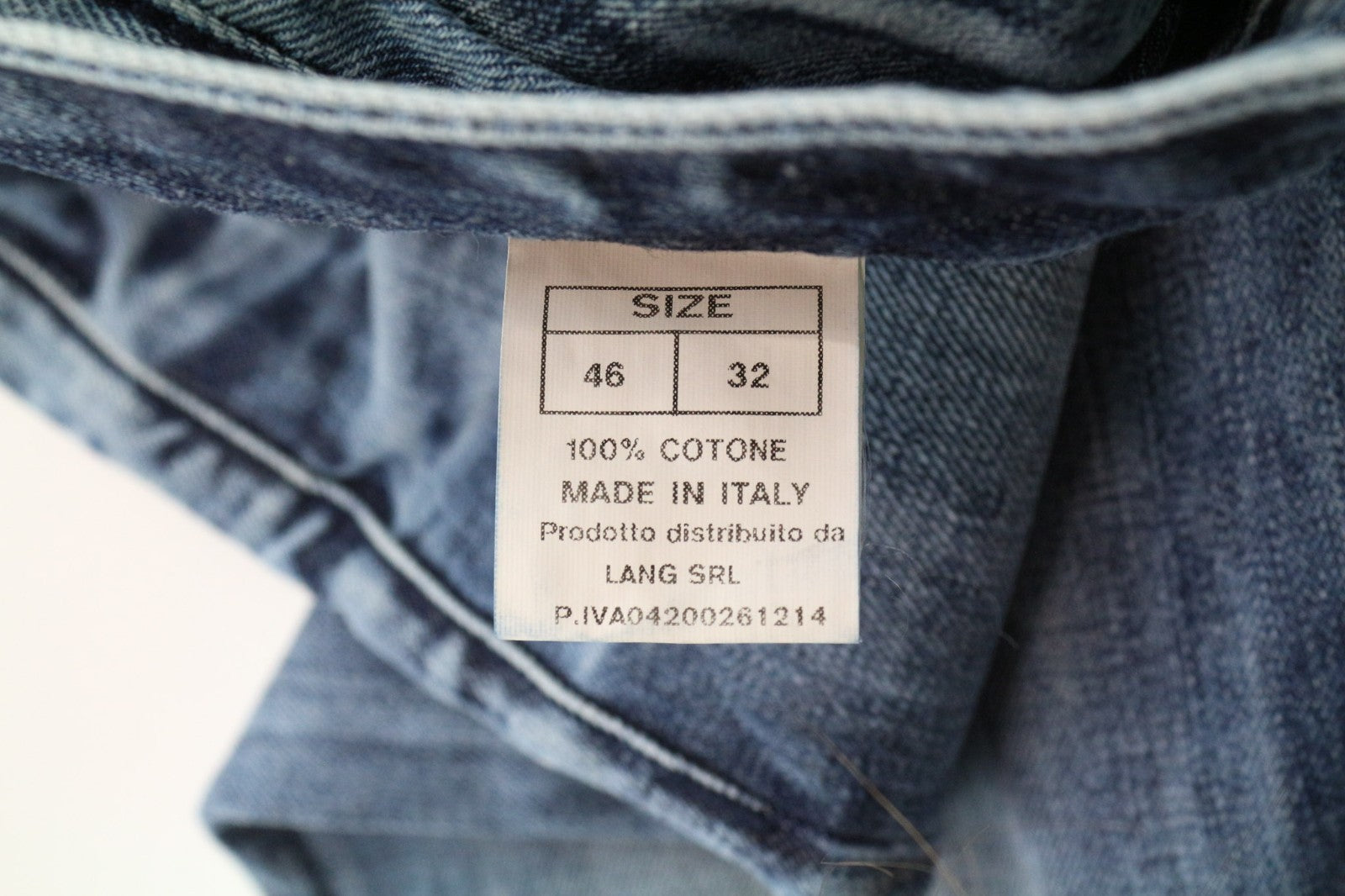 TAKESHY KUROSAWA TK 08 Men Jeans W32 Non-Stretch Button-Fly Classic Blue Slim