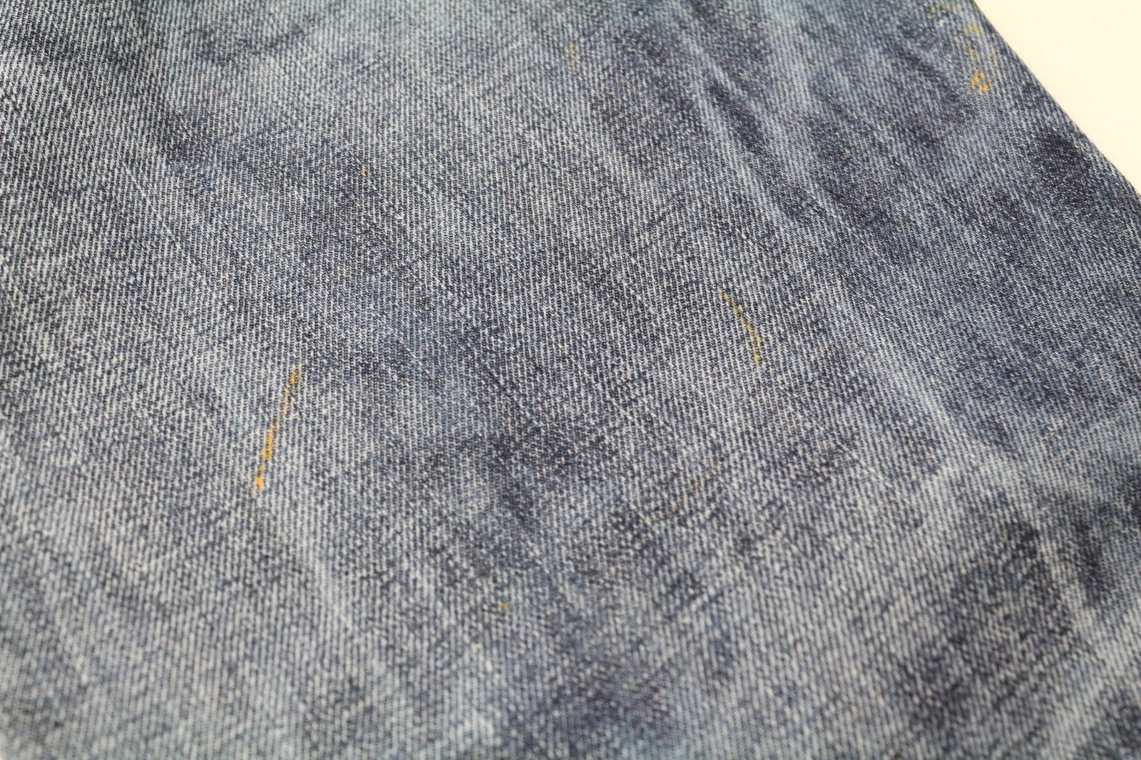 TAKESHY KUROSAWA TK 08 Men Jeans W32 Non-Stretch Button-Fly Classic Blue Slim