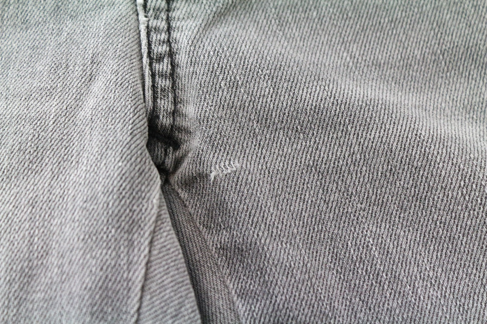 NUDIE JEANS Jim Men Jeans W28/L34 Grey Slim Fitted Zip-Fly Classic Stretch