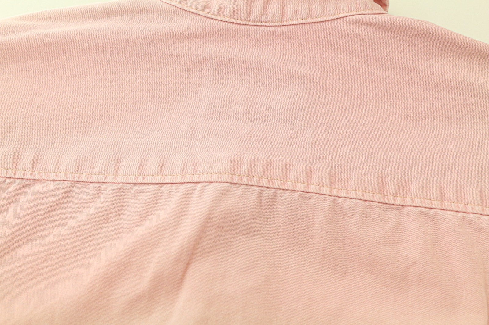 SCOTCH & SODA Ams Blauw Men Shirt S Pink Pure Cotton Washed Button-Up Pocketed