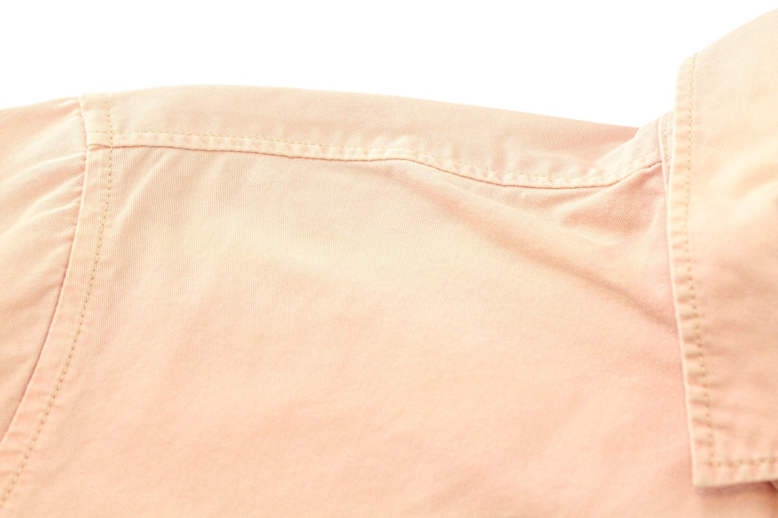 SCOTCH & SODA Ams Blauw Men Shirt S Pink Pure Cotton Washed Button-Up Pocketed