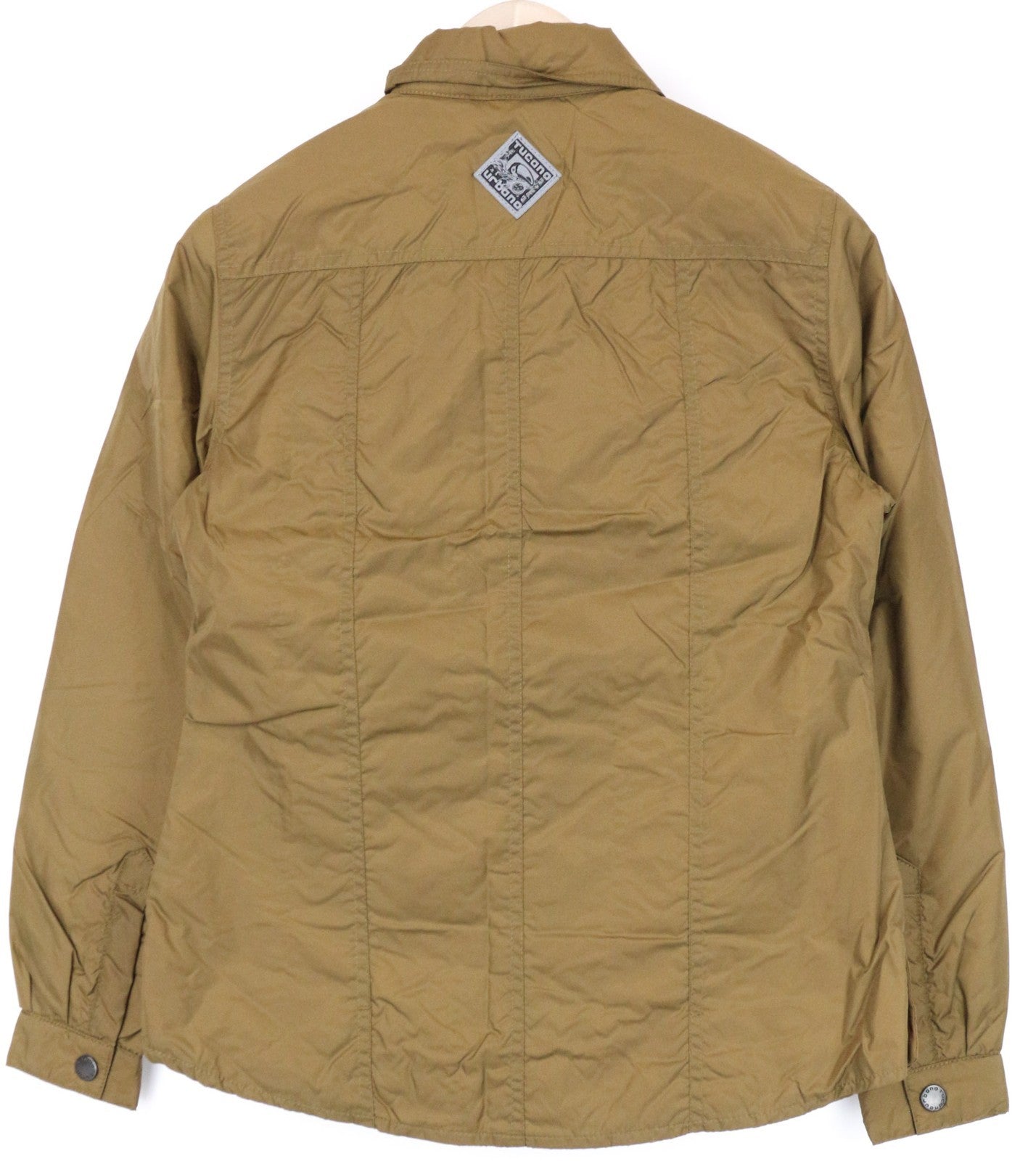 TUCANO URBANO Lori Women Jacket XS Brown Zip Snap Windproof Breathable Moto