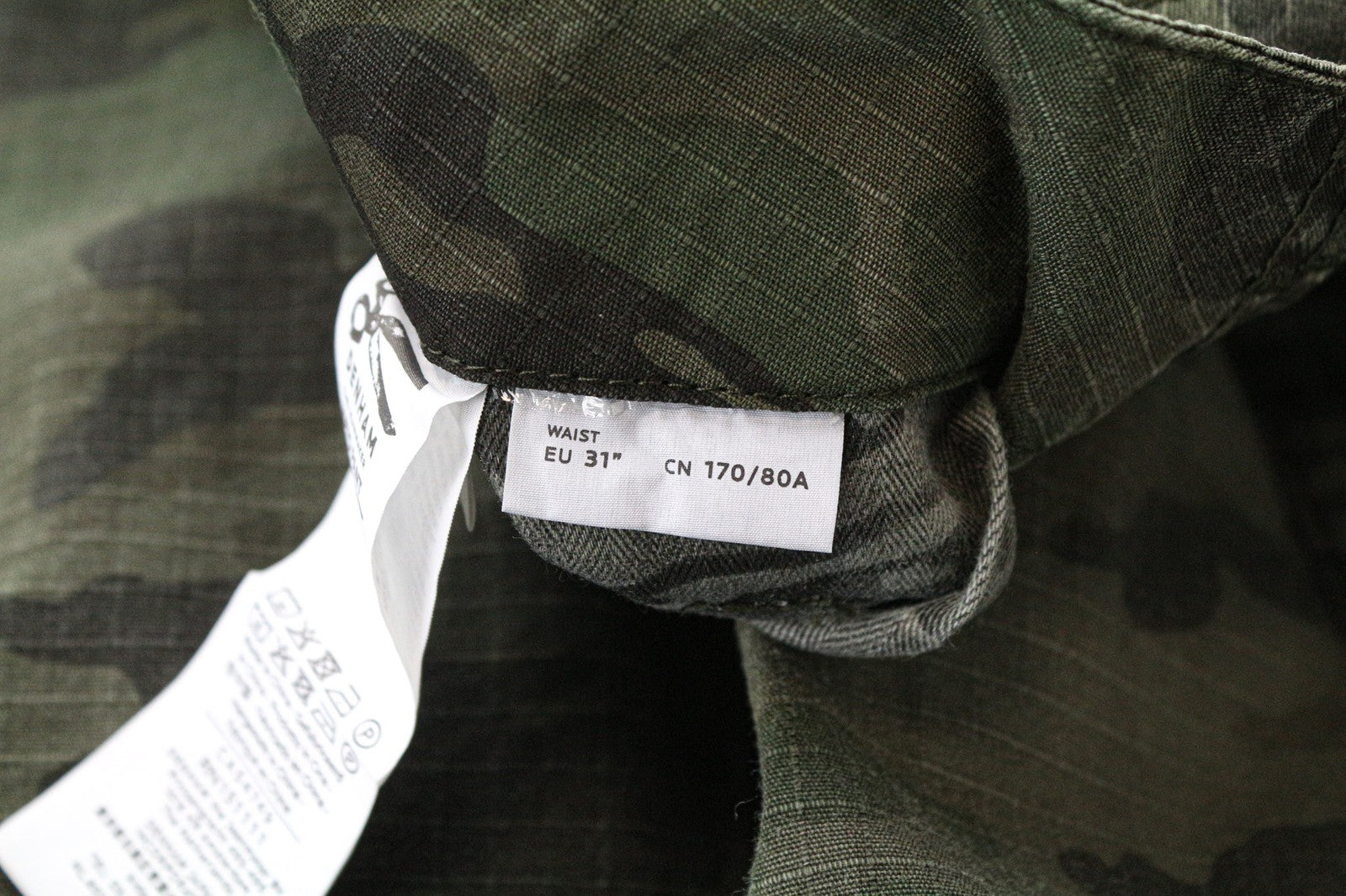 DENHAM Nato vyriškos kargo stiliaus W31/L34 maskuojančios medvilninės žalios kelnės karinio stiliaus 