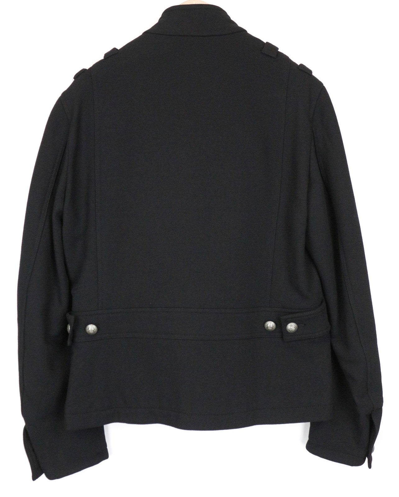 RICHMOND vyriškas švarkas „Blazer 48“ juodas, vilnos mišinio pamušalu, ilgomis rankovėmis 