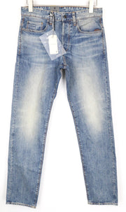 G-STAR RAW Stean Men's Jeans W29/L32 Blue Washed Cotton Denim Tapered Fit