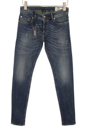 DIESEL Troxer R9CG6 Men's Jeans W28/L34 Blue Worn Slim Skinny Stretch