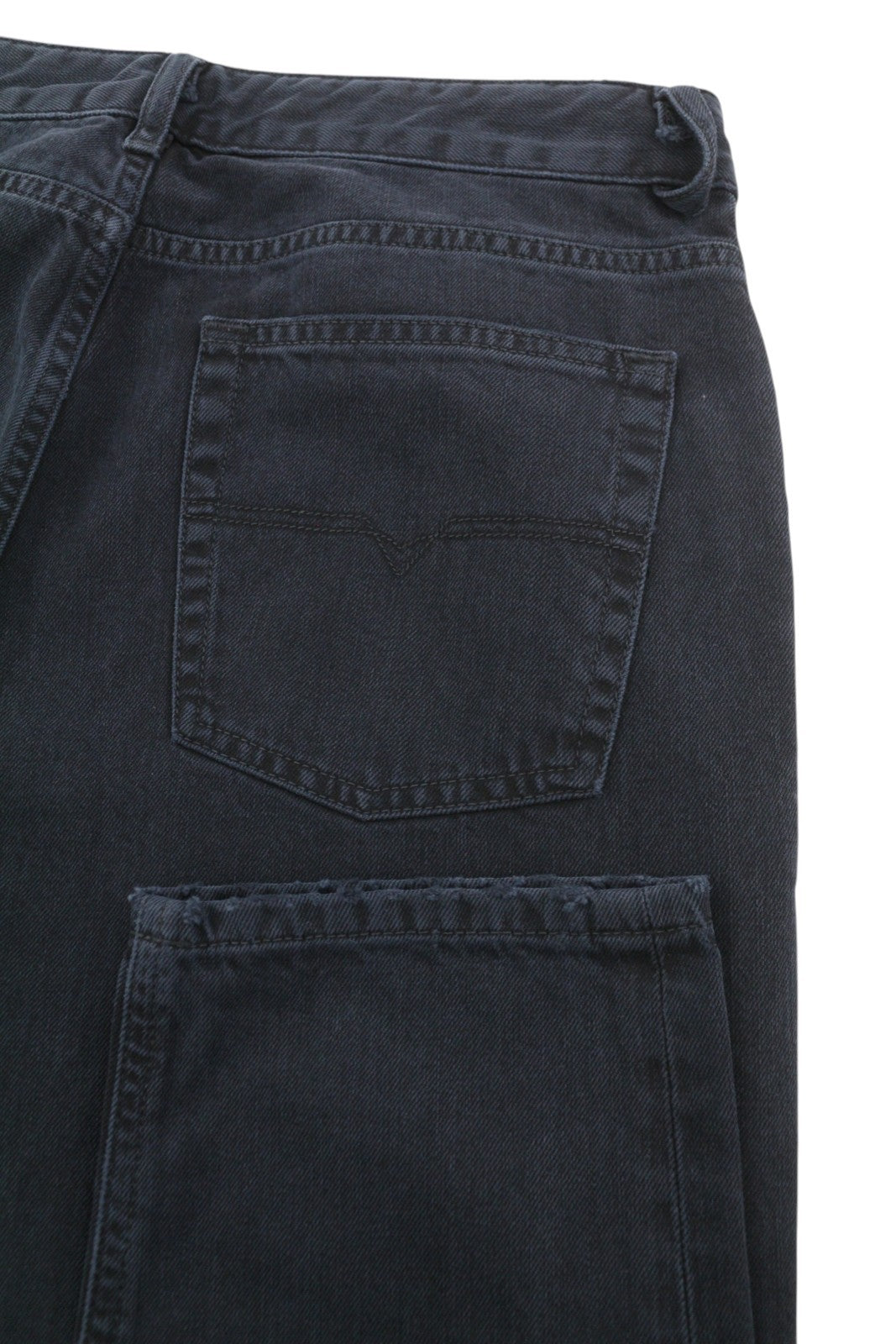 DIESEL Neekhol 084PM Women's Jeans W30/L32 Dark Blue Ripped Slim Denim