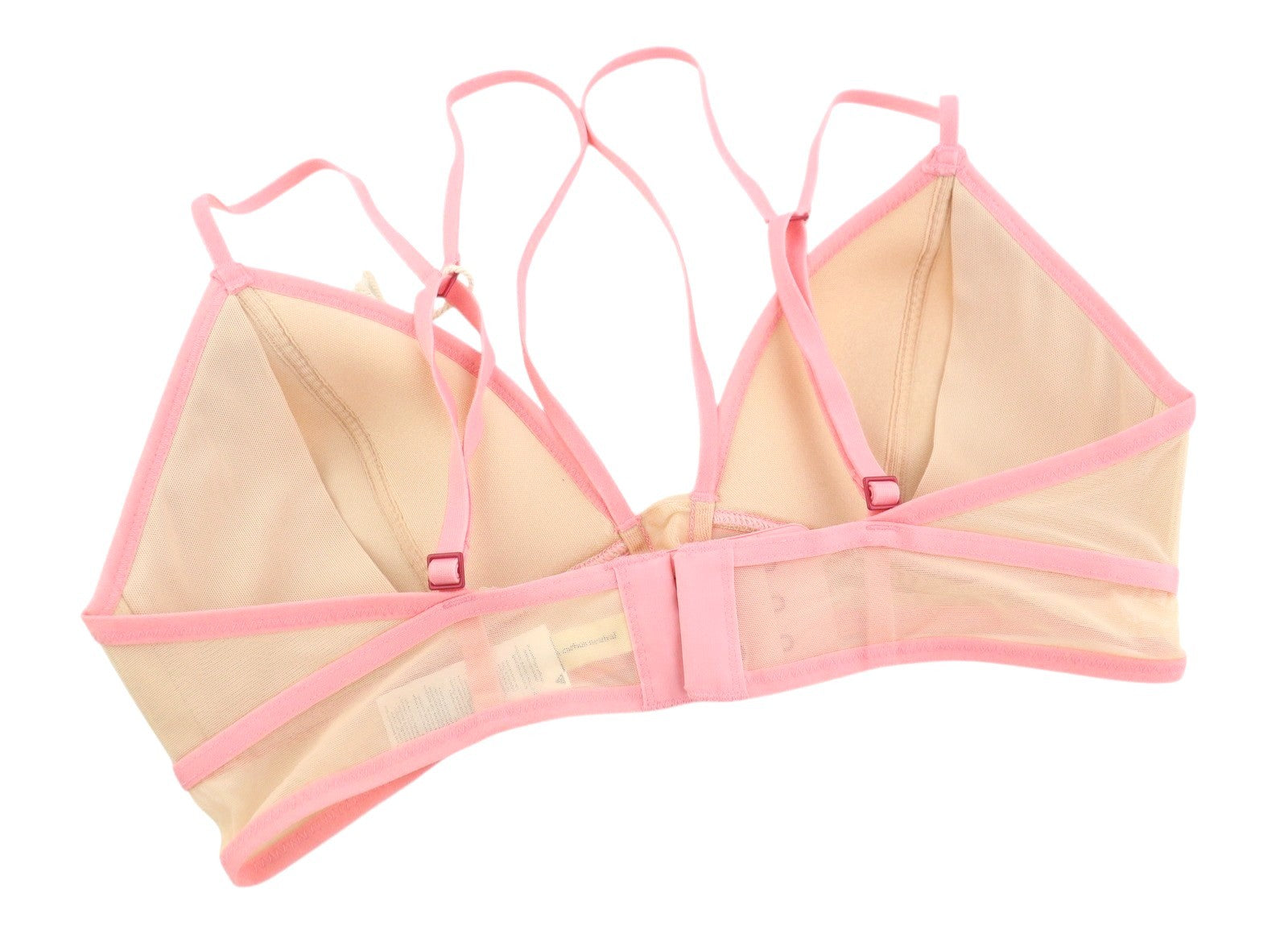 SCANDALE Le Triangle Spacer Cup Sleek-Nude A14 Women's Bra M Mesh Insert