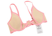 SCANDALE Le Plunge Side Spacer Sleek-Nude A14 Women's Bra 75D Mesh Detail