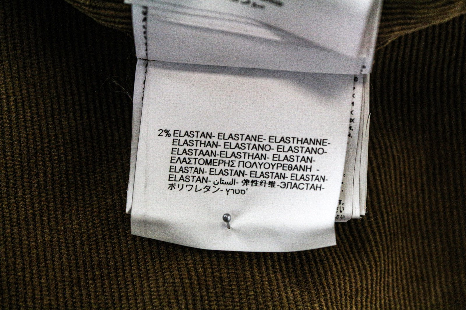 REPLAY Anbass vyriškos velveto kelnės W31/L34 rudos, plonos, tamprios medvilninės kelnės 