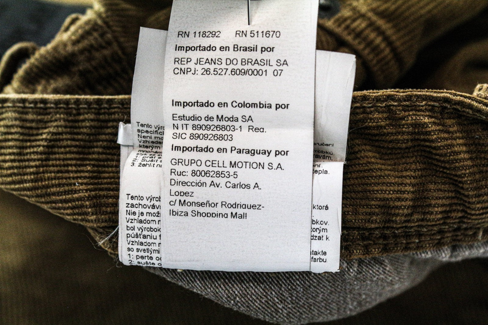 REPLAY Anbass vyriškos velveto kelnės W31/L34 rudos, plonos, tamprios medvilninės kelnės 