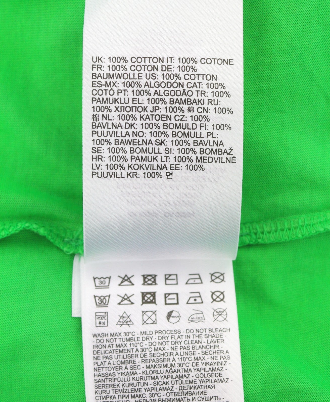DIESEL T-Wash-Out Men T-Shirt 2XL Green Faded Oversized Crew Neck Short Sleeve