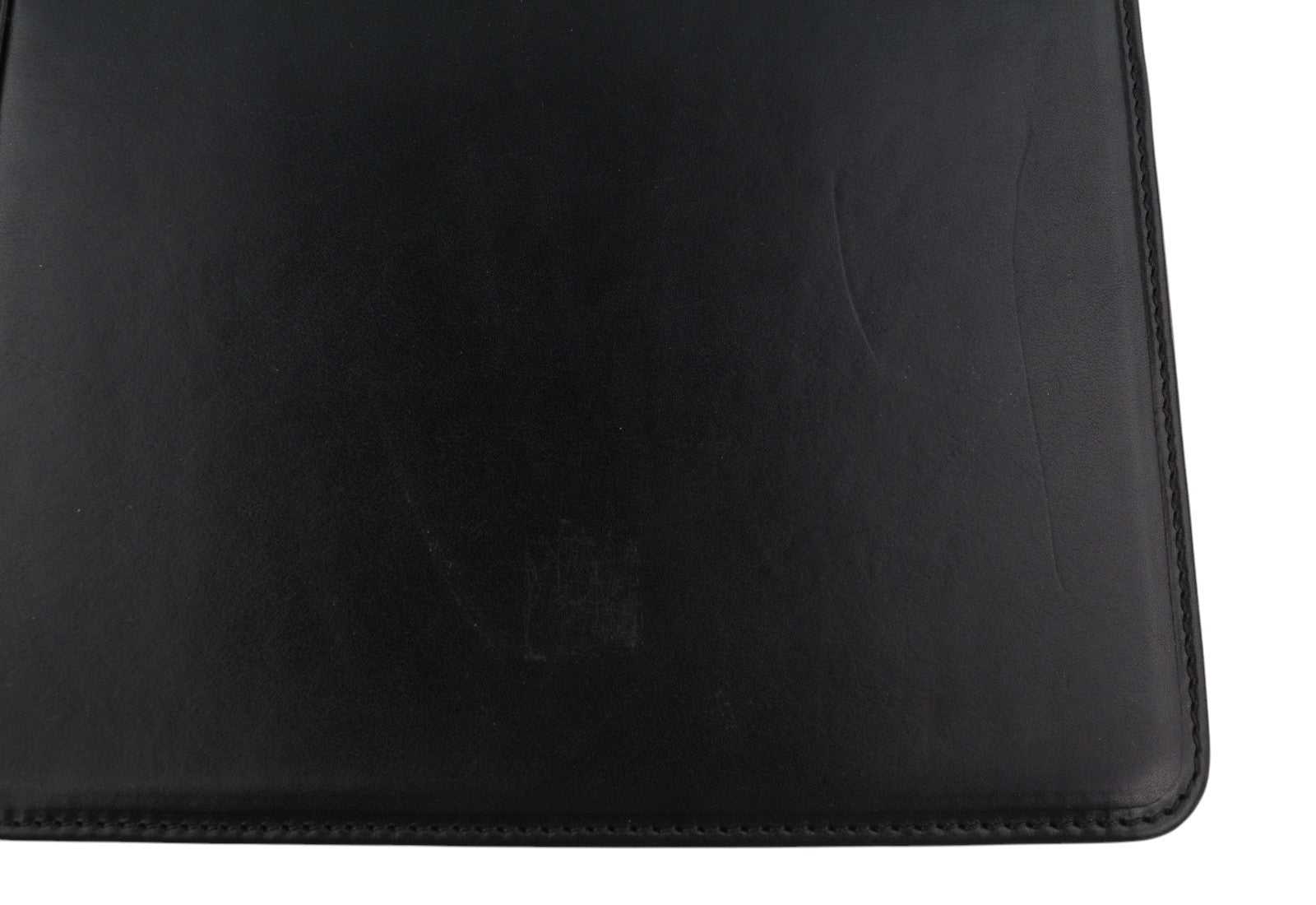 TIME RESISTANCE The Loved One Men Portfolio OS Black Vachetta Leather Unisex