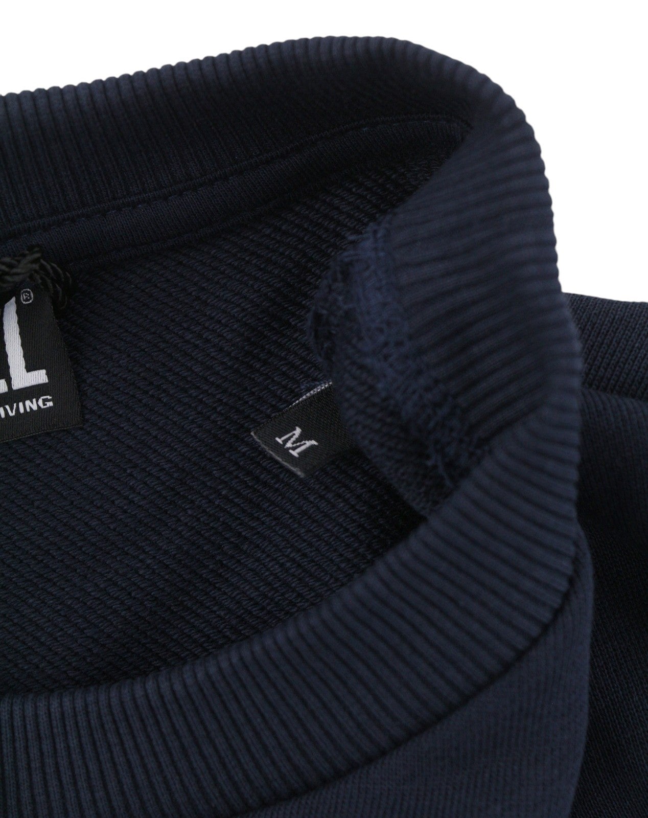 DIESEL S-Girk 250238 OFF Men Sweatshirt M Blue Crew Neck Long Sleeve Pull On