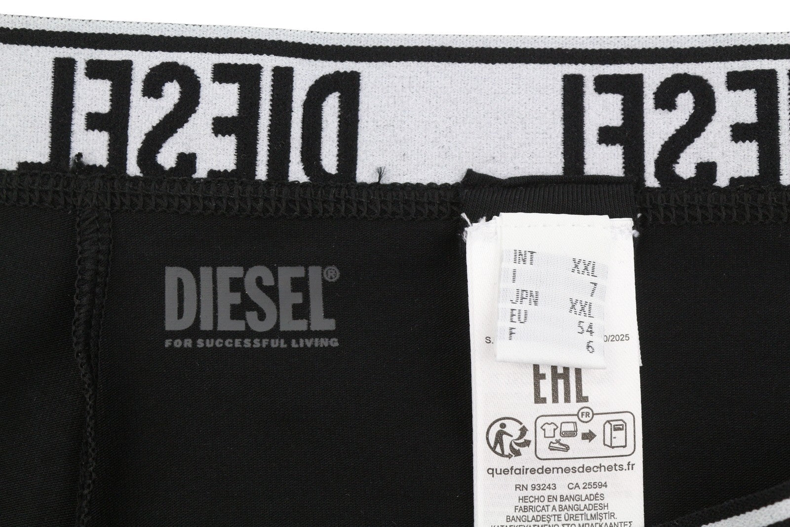 DIESEL UMBX-Shawnthreepack-RG Boxer-Shorts Men Underwear 2XL 3 Pack Trunks