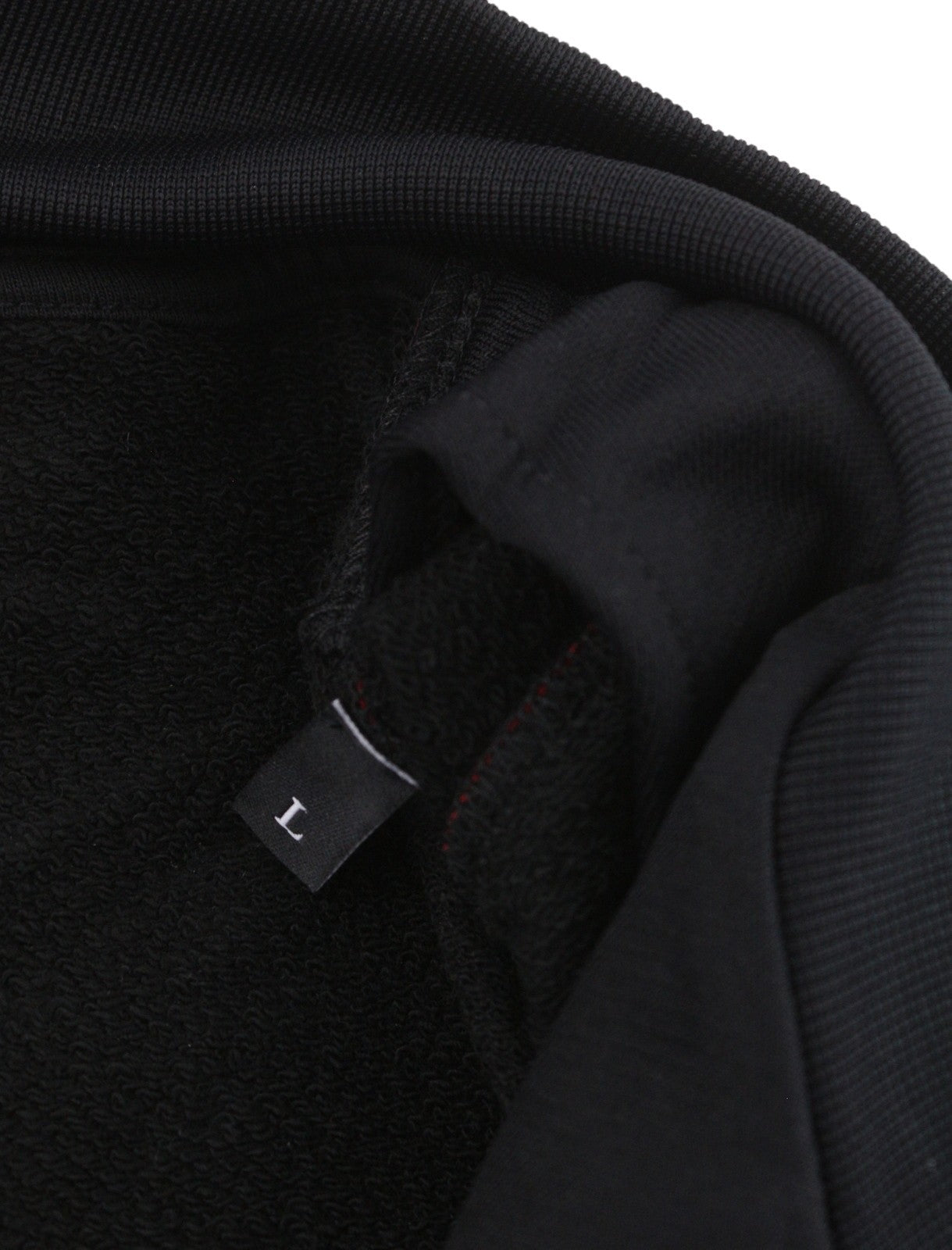 DIESEL S-Lock-D Men Sweatshirt L Black High Neck Zip Track Top RRP195