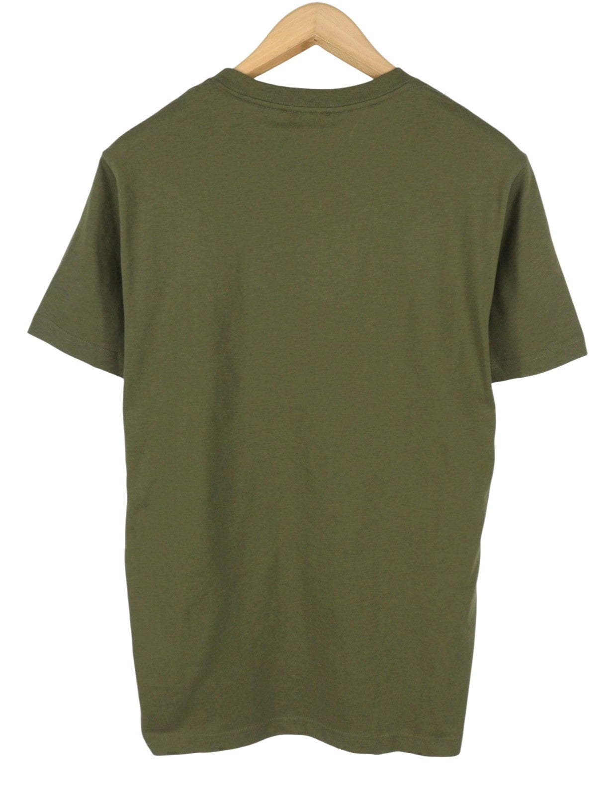 DIESEL T-Diego-Boss Men T-Shirt L Green Tricot Crew Neck Short Sleeved