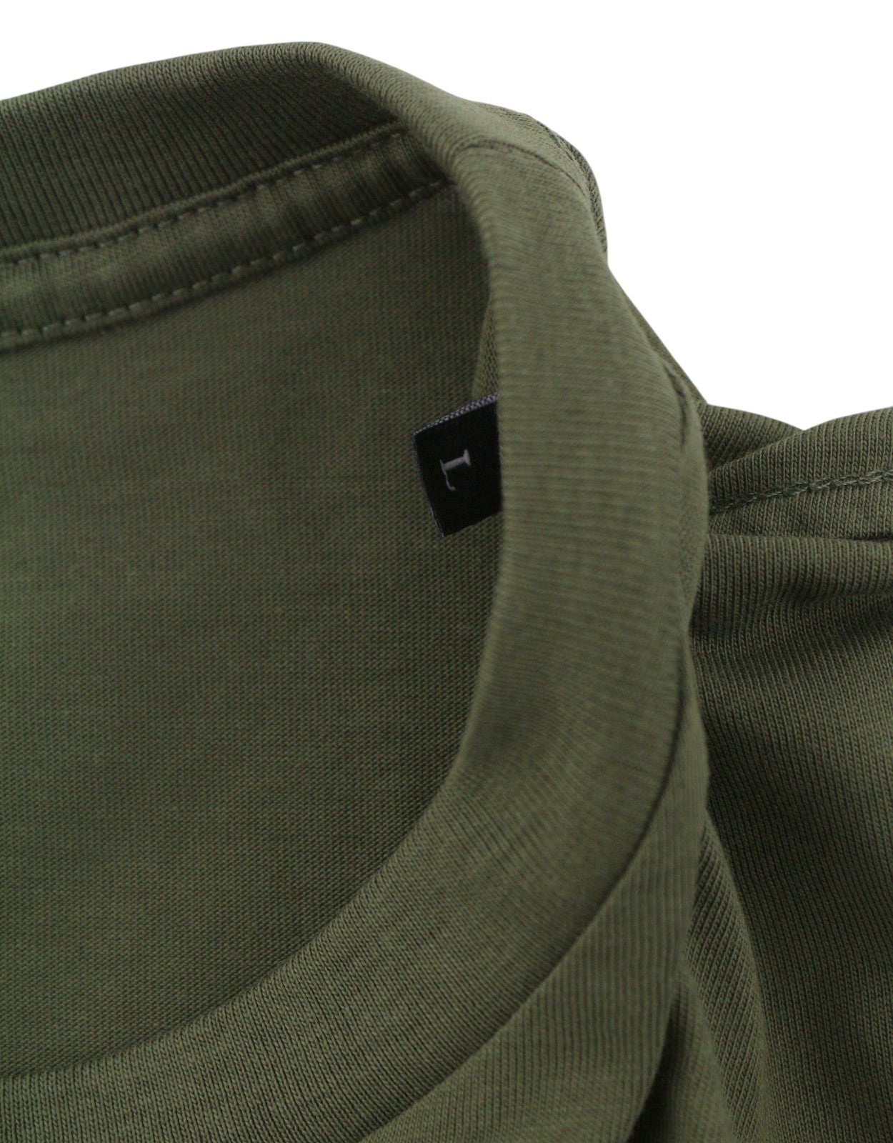 DIESEL T-Diego-Boss Men T-Shirt L Green Tricot Crew Neck Short Sleeved