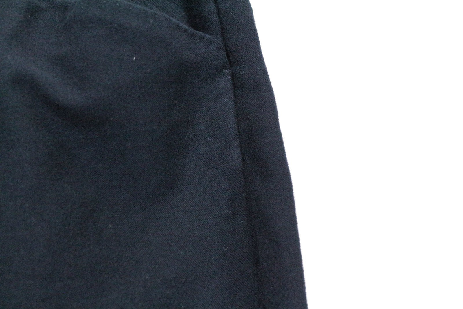 SUITSUPPLY Jort Porto vyriškos klostuotos kelnės, UK30R, tamsiai mėlynos, klasikinės, grynos medvilnės 