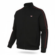 DIESEL S-Lock-D Men Sweatshirt M Black High Neck Zip Track Top RRP195