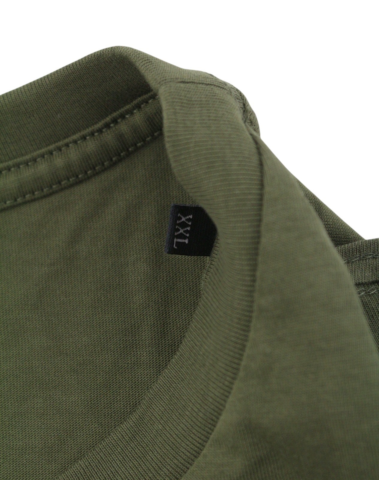 DIESEL T-Diego-Boss Men T-Shirt 2XL Green Tricot Crew Neck Short Sleeved