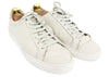 Beige Leather Trainers