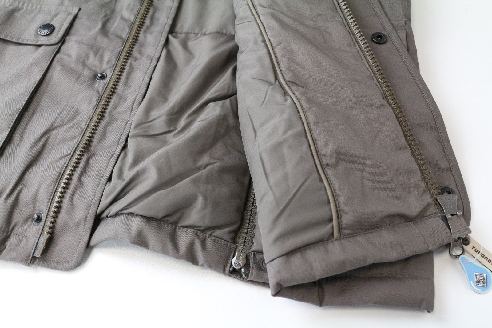 TUCANO URBANO Angus vyriška neperšlampama motociklininko striukė, smėlio spalvos, ruda, medvilninė, trenčinė 