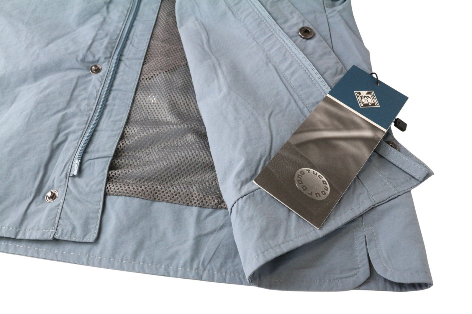 TUCANO URBANO Albertina moteriška vėjo striukė, mėlyna, medvilnės mišinio, EU44, motociklininko striukė 