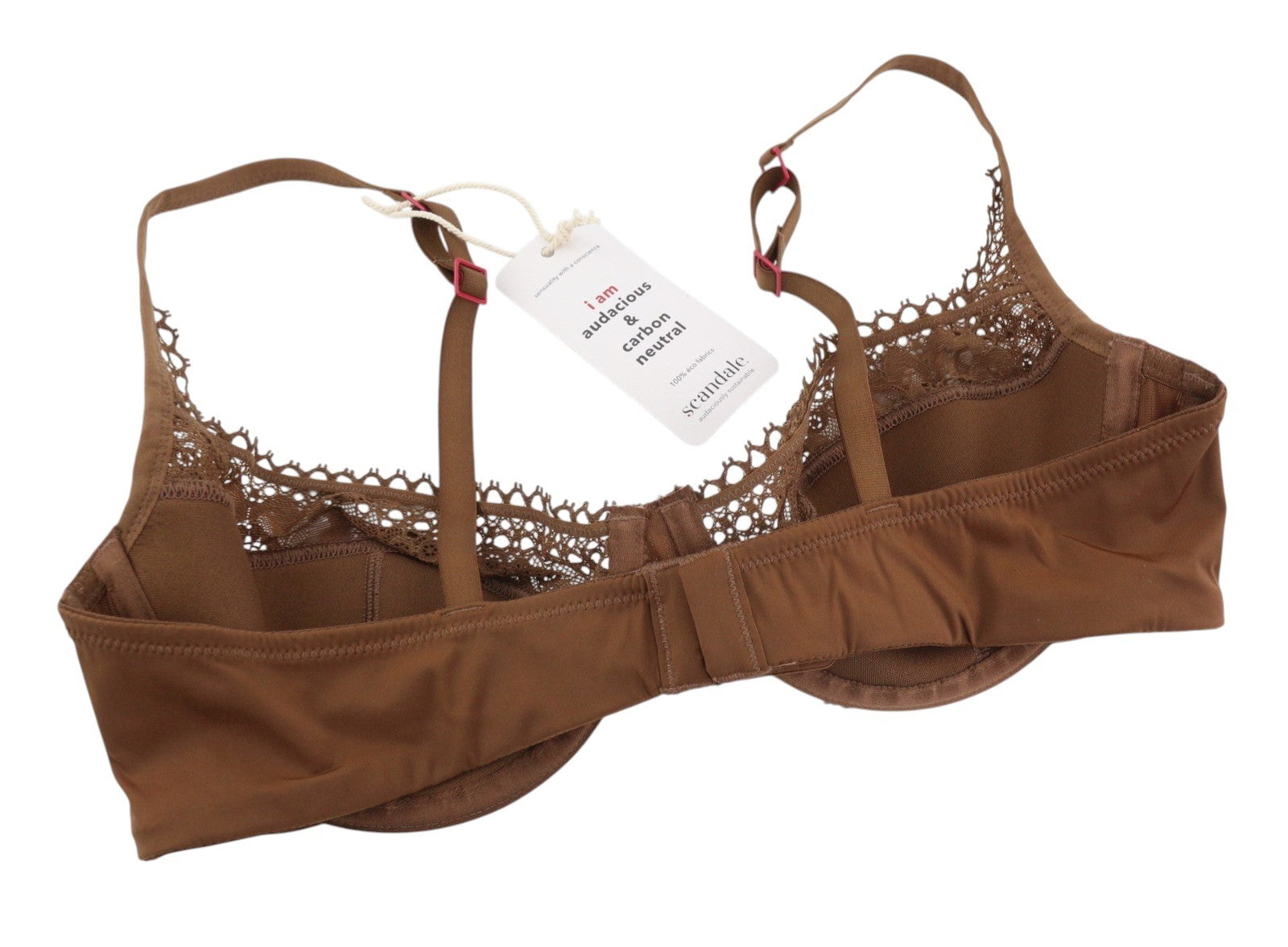 SCANDALE Le Balconet 1/2 Spacer Sensual-Nude B18 Women's Bra 75C Lace Cups