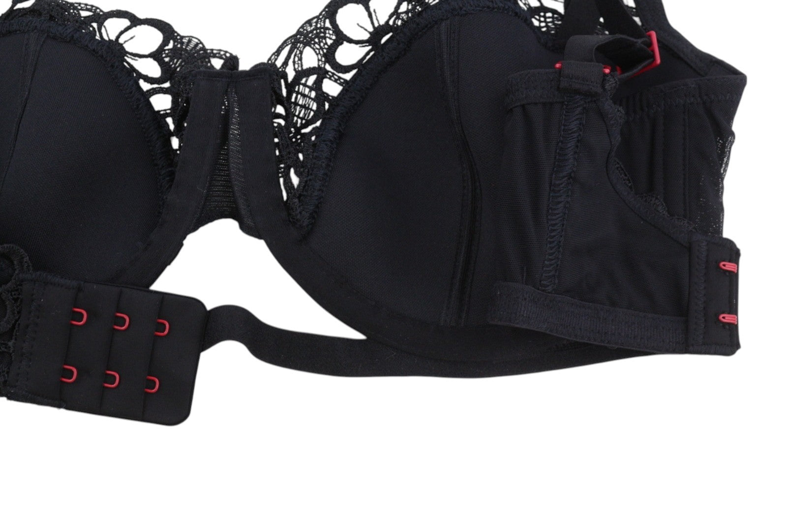 SCANDALE Le Balconet 1/2 Spacer Sublime-Black Women's Bra 75D Lace Trim