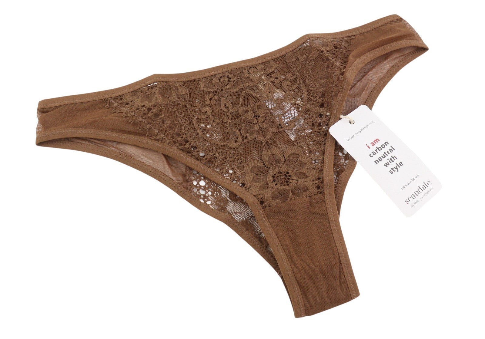 SCANDALE Le Bresilien Sensual-Nude B18 Women's Panties L Lace Brief 2-Pack