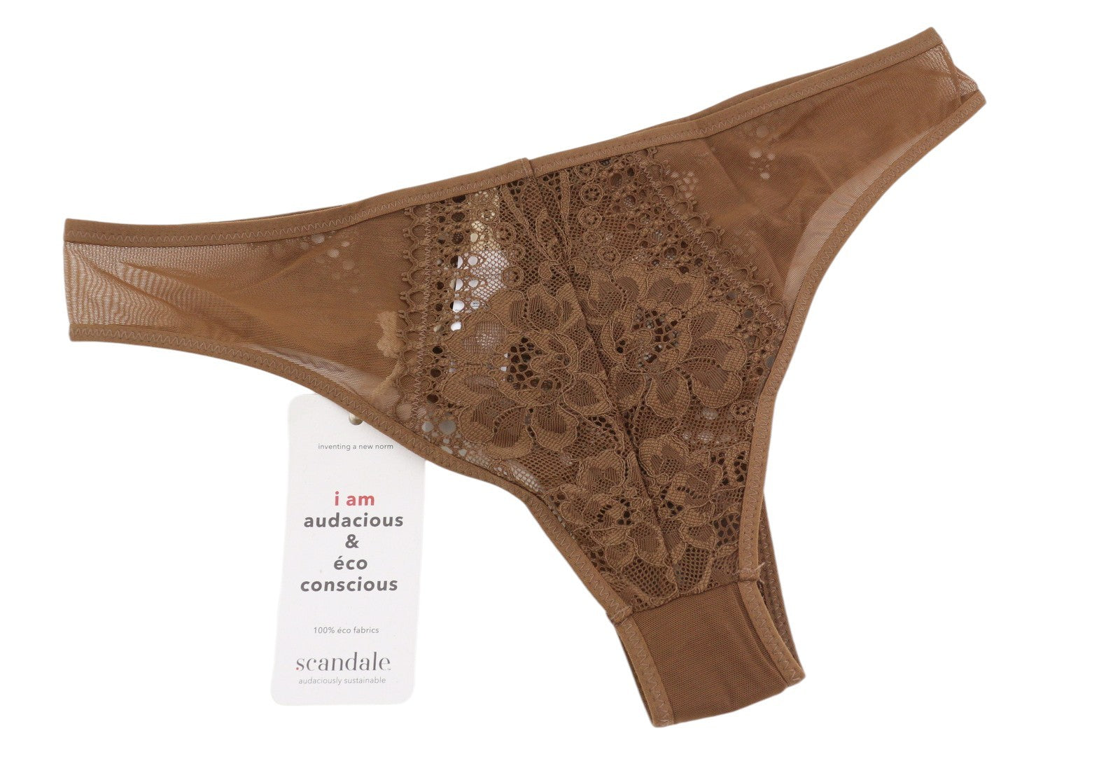 SCANDALE Le Bresilien Sensual-Nude B18 Women's Panties S Lace Brief 3-Pack