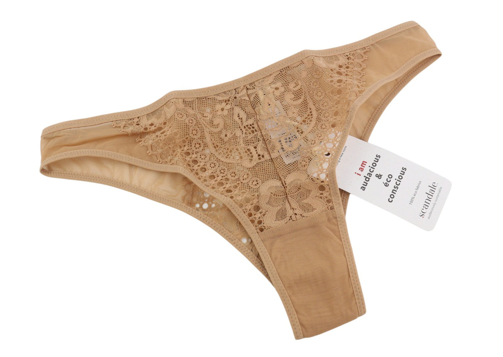 SCANDALE Le Bresilien Sensual-Nude T17 Women's Panties S Brazilian Lace
