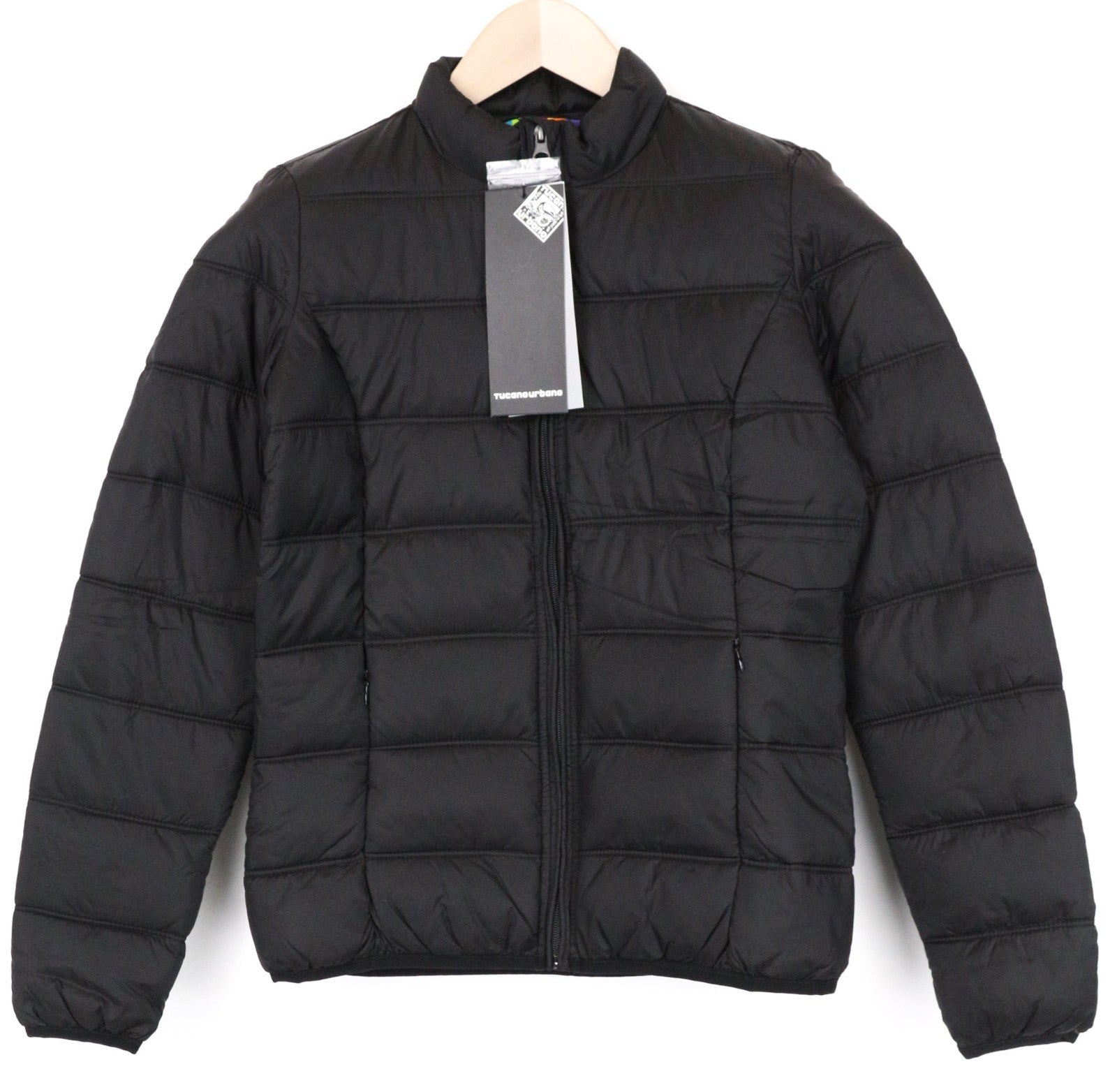 TUCANO URBANO Low Dan Women Jacket IT38 Water-Repellent Black Breathable Lined