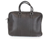 SUITSUPPLY Men Bag OS Brown Genuine Calf Leather Travel Casual