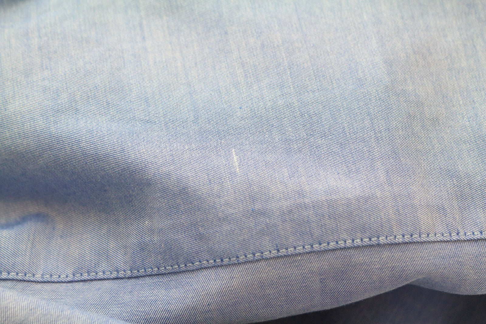 SCOTCH & SODA Men Shirt S Blue Slim Fitted Button Up Melange Pure Cotton
