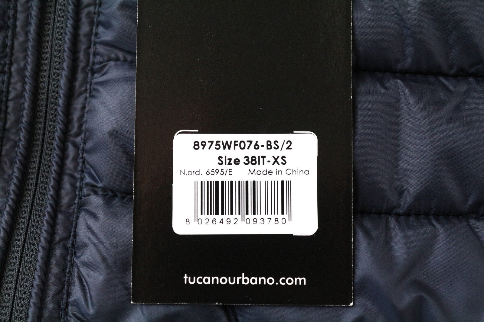 TUCANO URBANO Lot Pack Women Jacket XS Blue Motorcycle Puffer Lined Quilted
