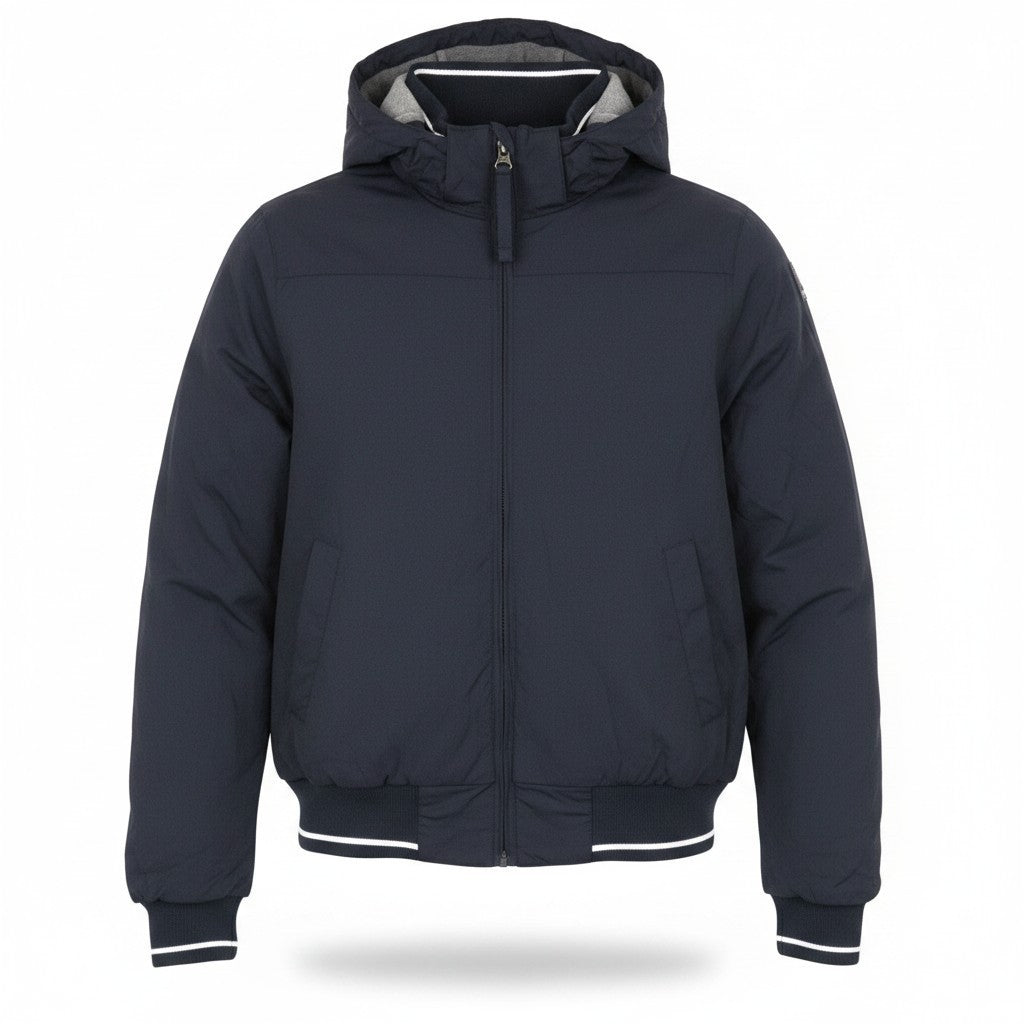 TUCANO URBANO WSP Women Jacket IT38 Navy Breathable Windproof Motorcycle Hooded