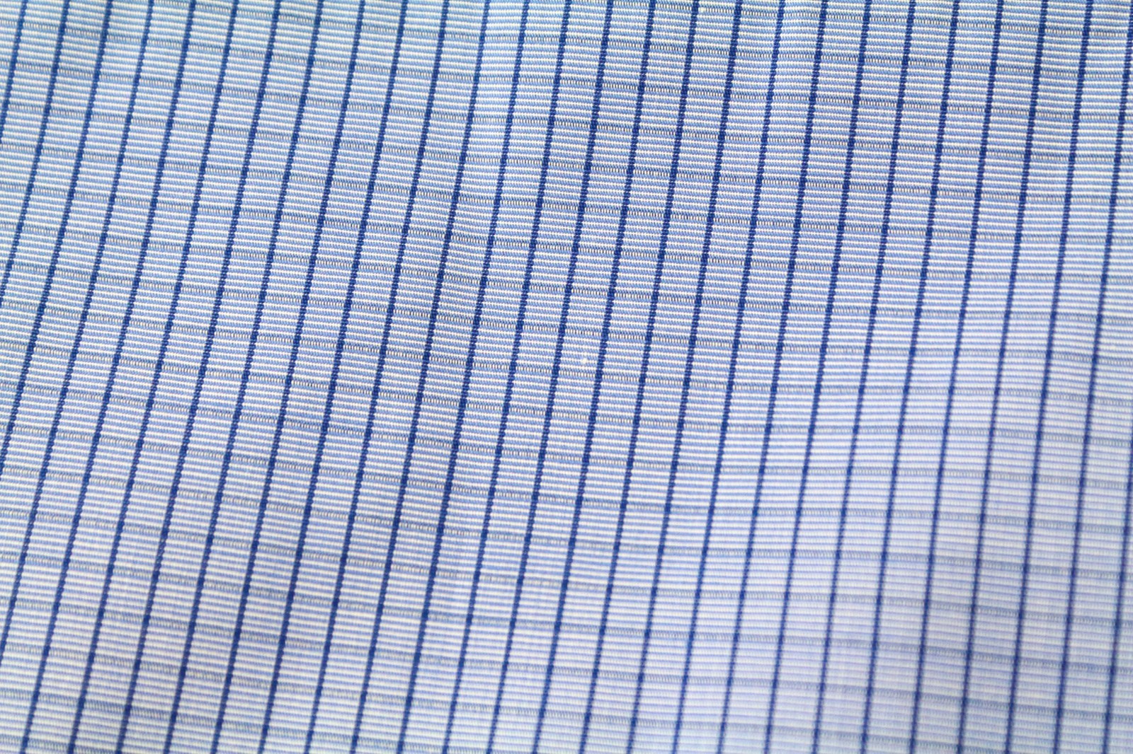 SCOTCH & SODA Men Shirt S Blue Checked Print Classic Pure Cotton Button Up
