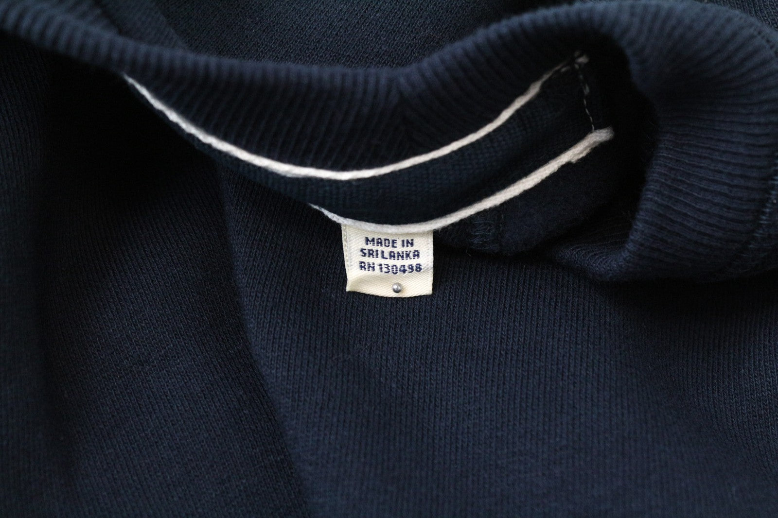 JACK WILLS Men Sweatshirt S Navy Blue Crew Neck Jersey Brushed Fleece Cotton