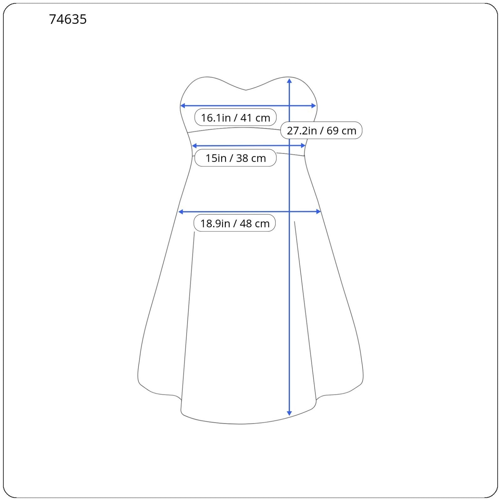HANITA Women Dress S Blue Patterned Mini Bandeau Open Back Pleated Buttoned
